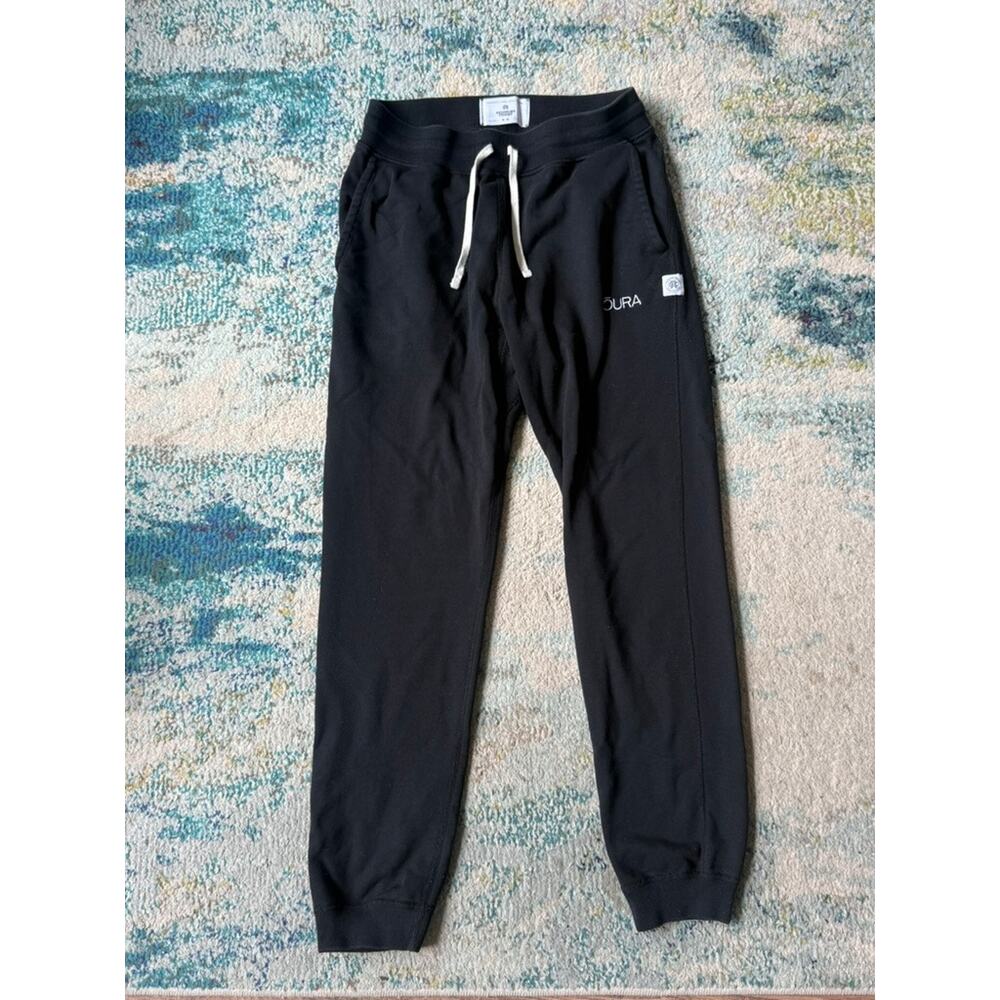 Copied - Oura x Reigning Champ - Limited Release Black Terry Cloth Sweats